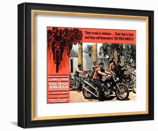 The Wild Angels, Peter Fonda, 1966-null-Framed Art Print