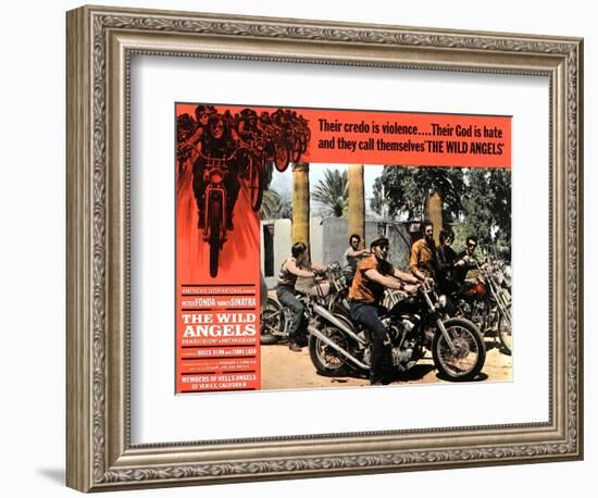 The Wild Angels, Peter Fonda, 1966-null-Framed Premium Giclee Print