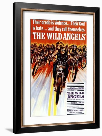 The Wild Angels, Peter Fonda, Nancy Sinatra, 1966-null-Framed Art Print