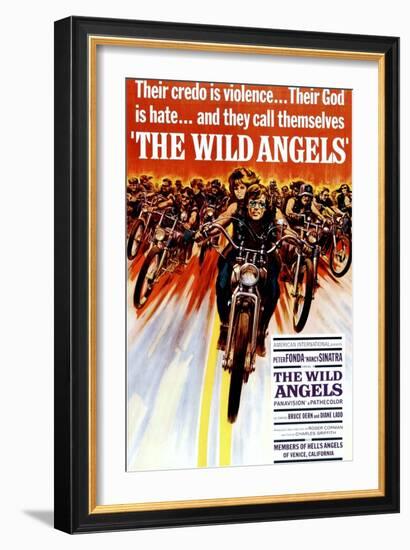 The Wild Angels, Peter Fonda, Nancy Sinatra, 1966-null-Framed Art Print