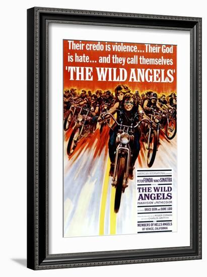 The Wild Angels, Peter Fonda, Nancy Sinatra, 1966-null-Framed Premium Giclee Print