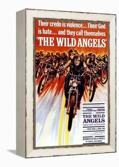 The Wild Angels, Peter Fonda, Nancy Sinatra, 1966-null-Framed Stretched Canvas