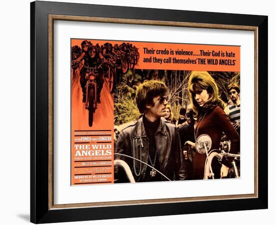 The Wild Angels, Peter Fonda, Nancy Sinatra, 1966-null-Framed Art Print