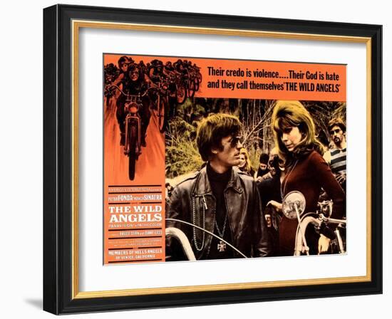 The Wild Angels, Peter Fonda, Nancy Sinatra, 1966-null-Framed Art Print