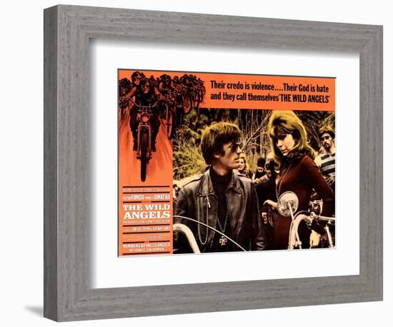 The Wild Angels, Peter Fonda, Nancy Sinatra, 1966-null-Framed Premium Giclee Print