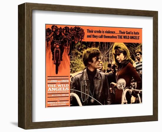 The Wild Angels, Peter Fonda, Nancy Sinatra, 1966-null-Framed Premium Giclee Print