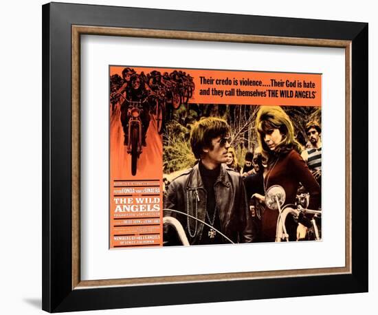 The Wild Angels, Peter Fonda, Nancy Sinatra, 1966-null-Framed Premium Giclee Print