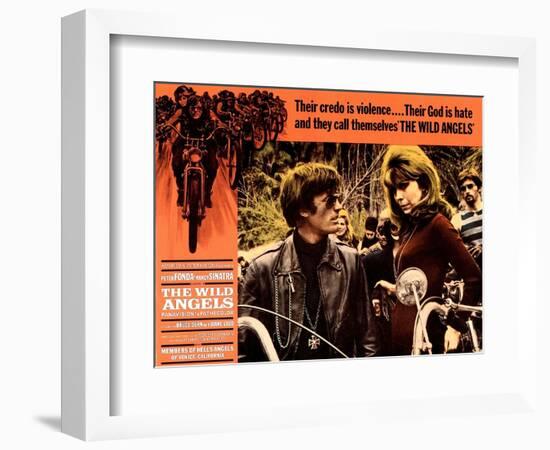 The Wild Angels, Peter Fonda, Nancy Sinatra, 1966-null-Framed Premium Giclee Print