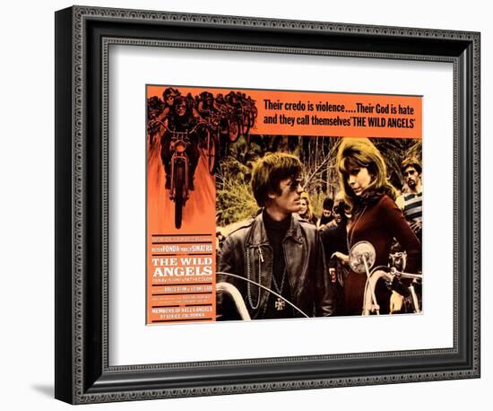 The Wild Angels, Peter Fonda, Nancy Sinatra, 1966-null-Framed Premium Giclee Print