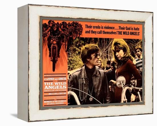 The Wild Angels, Peter Fonda, Nancy Sinatra, 1966-null-Framed Stretched Canvas