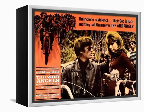 The Wild Angels, Peter Fonda, Nancy Sinatra, 1966-null-Framed Stretched Canvas