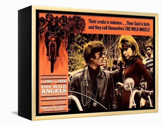 The Wild Angels, Peter Fonda, Nancy Sinatra, 1966-null-Framed Stretched Canvas