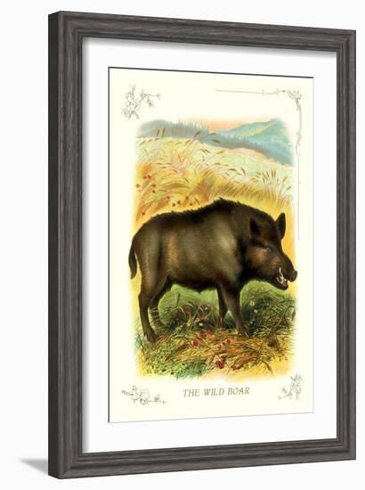 The Wild Boar-null-Framed Art Print