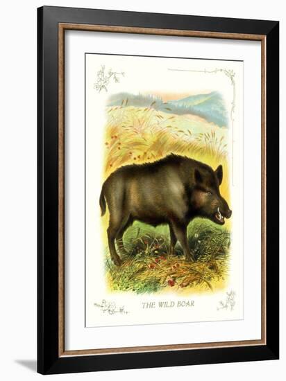 The Wild Boar-null-Framed Art Print