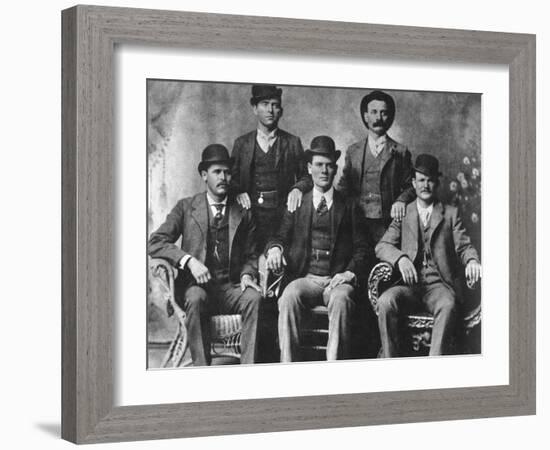 The Wild Bunch, American Outlaw Gang, 1901-null-Framed Giclee Print