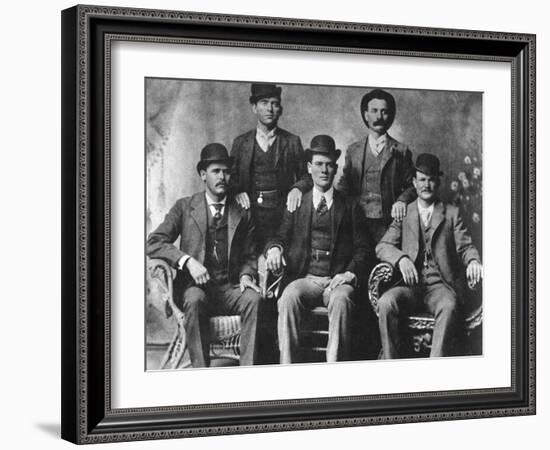 The Wild Bunch, American Outlaw Gang, 1901-null-Framed Giclee Print