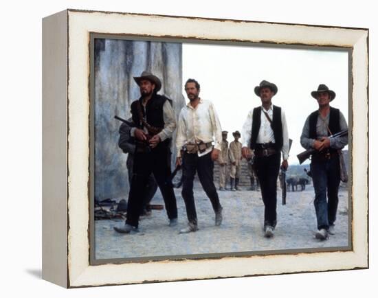 The Wild Bunch, Ben Johnson, Warren Oates, William Holden, Ernest Borgnine, 1969-null-Framed Stretched Canvas