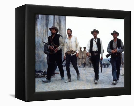 The Wild Bunch, Ben Johnson, Warren Oates, William Holden, Ernest Borgnine, 1969-null-Framed Stretched Canvas