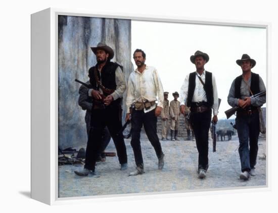 The Wild Bunch, Ben Johnson, Warren Oates, William Holden, Ernest Borgnine, 1969-null-Framed Stretched Canvas