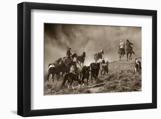 The Wild Bunch-Barry Hart-Framed Art Print