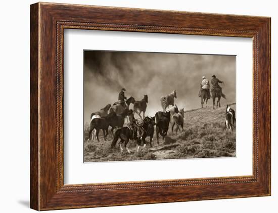 The Wild Bunch-Barry Hart-Framed Art Print