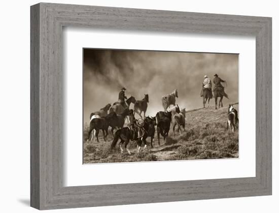 The Wild Bunch-Barry Hart-Framed Art Print