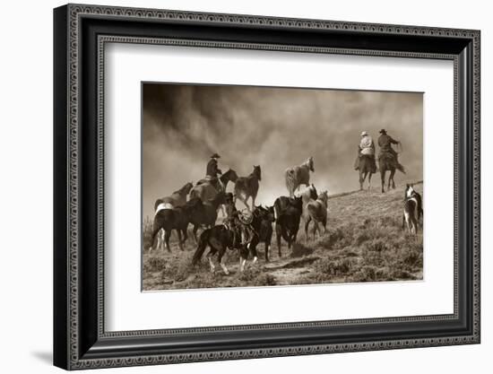 The Wild Bunch-Barry Hart-Framed Art Print