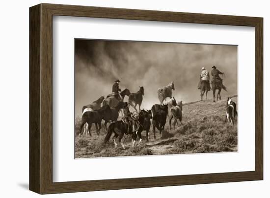 The Wild Bunch-Barry Hart-Framed Art Print