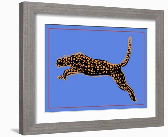 The Wild Leopard I-Melissa Wang-Framed Art Print