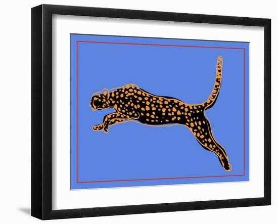 The Wild Leopard I-Melissa Wang-Framed Art Print