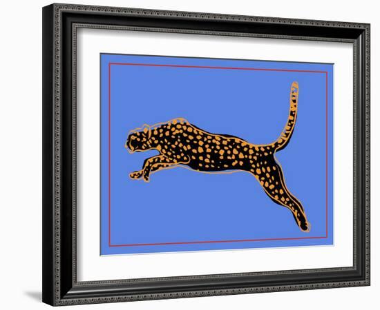 The Wild Leopard I-Melissa Wang-Framed Art Print