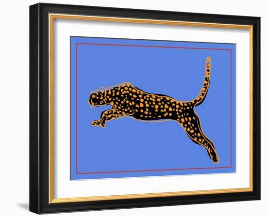 The Wild Leopard I-Melissa Wang-Framed Art Print