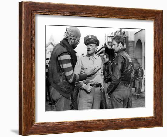 The Wild One, Lee Marvin, Robert Keith, Marlon Brando, 1954-null-Framed Photo