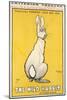 The Wild Rabbit Poster, 1899-J. Hissin-Mounted Giclee Print