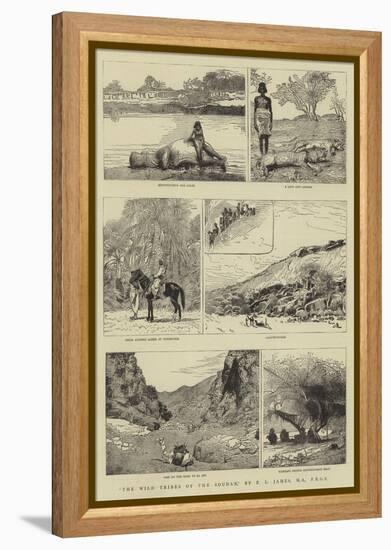 The Wild Tribes of the Soudan-null-Framed Premier Image Canvas