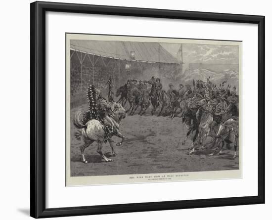 The Wild West Show at West Brompton-John Charlton-Framed Giclee Print