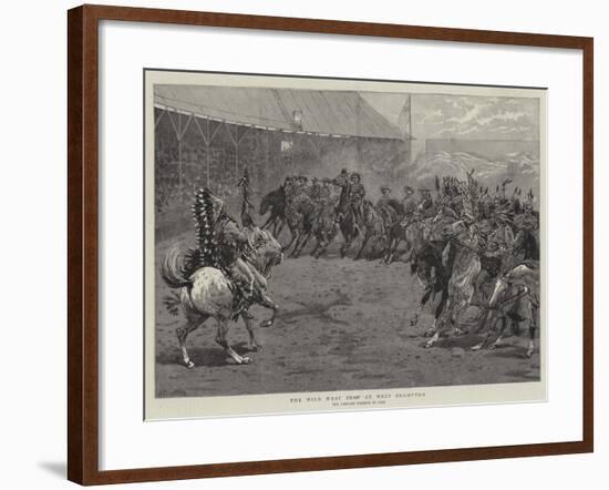 The Wild West Show at West Brompton-John Charlton-Framed Giclee Print