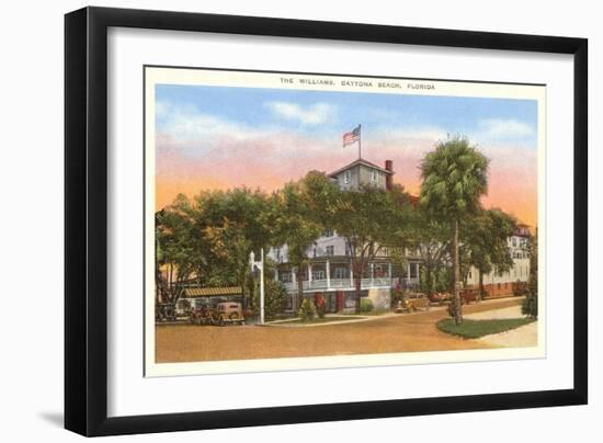 The Williams, Daytona Beach, Florida-null-Framed Art Print