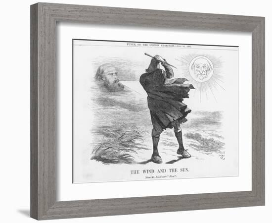 The Wind and the Sun, 1886-Joseph Swain-Framed Giclee Print