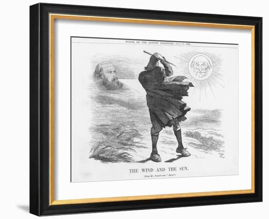 The Wind and the Sun, 1886-Joseph Swain-Framed Giclee Print