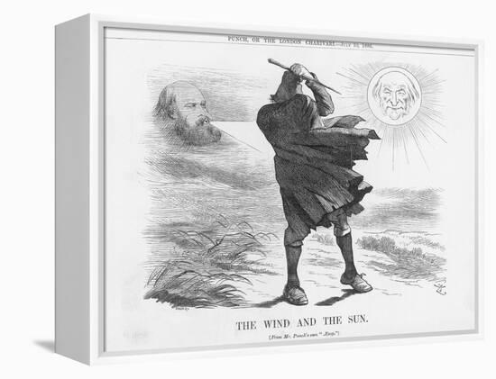The Wind and the Sun, 1886-Joseph Swain-Framed Premier Image Canvas