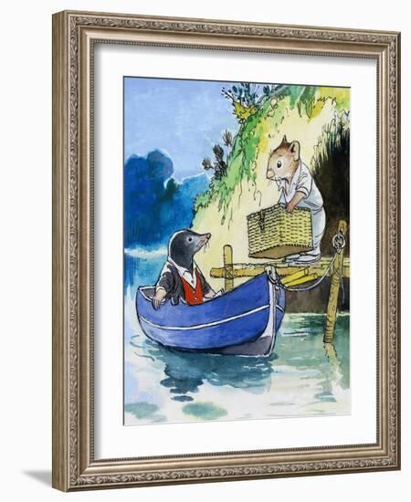 The Wind in the Willows-Philip Mendoza-Framed Giclee Print