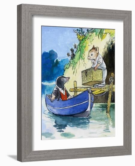 The Wind in the Willows-Philip Mendoza-Framed Giclee Print