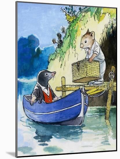 The Wind in the Willows-Philip Mendoza-Mounted Giclee Print