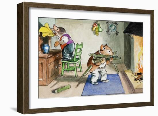 The Wind in the Willows-Philip Mendoza-Framed Giclee Print