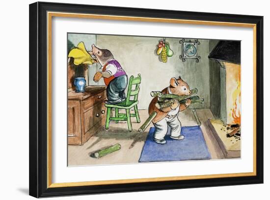 The Wind in the Willows-Philip Mendoza-Framed Giclee Print