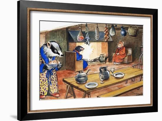 The Wind in the Willows-Philip Mendoza-Framed Giclee Print