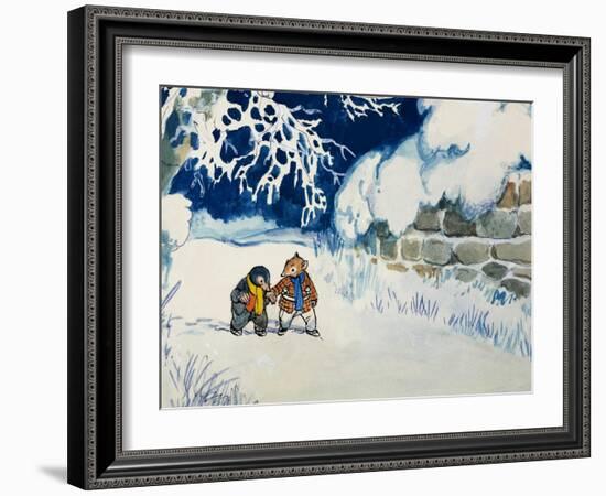 The Wind in the Willows-Philip Mendoza-Framed Giclee Print