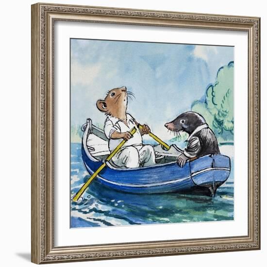 The Wind in the Willows-Philip Mendoza-Framed Giclee Print