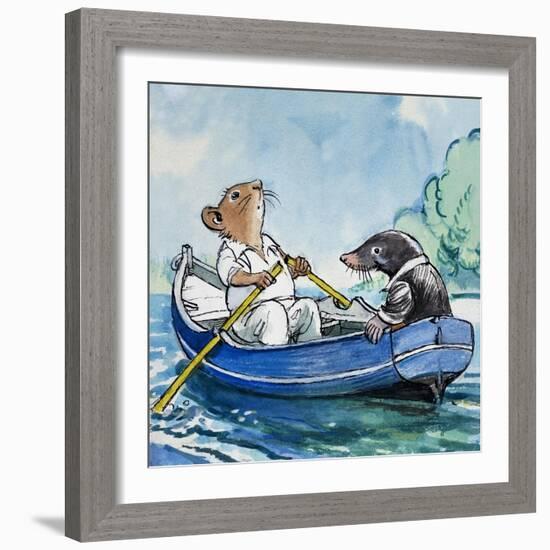 The Wind in the Willows-Philip Mendoza-Framed Giclee Print